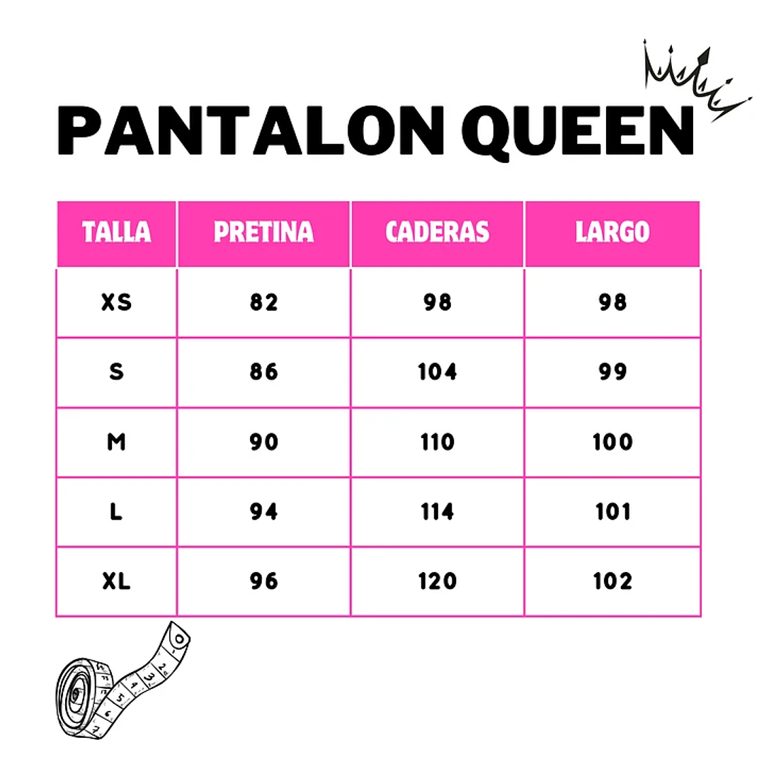 PANTALON QUEEN FUCSIA  2