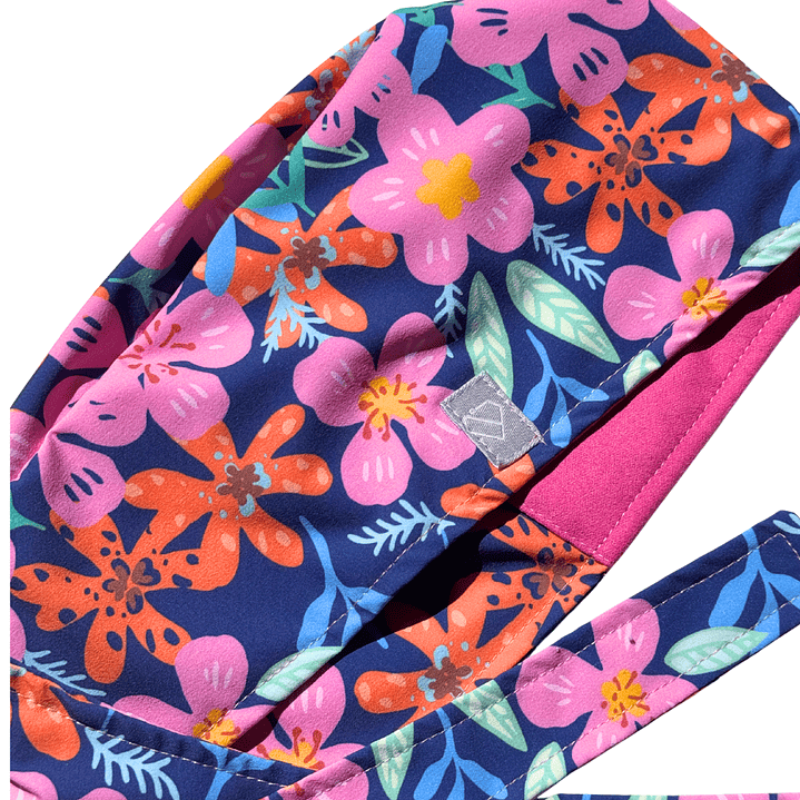 GORRO FLORES ROSADAS 2