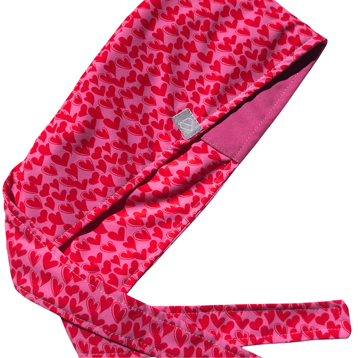 GORRO CORAZONES ROJOS 2