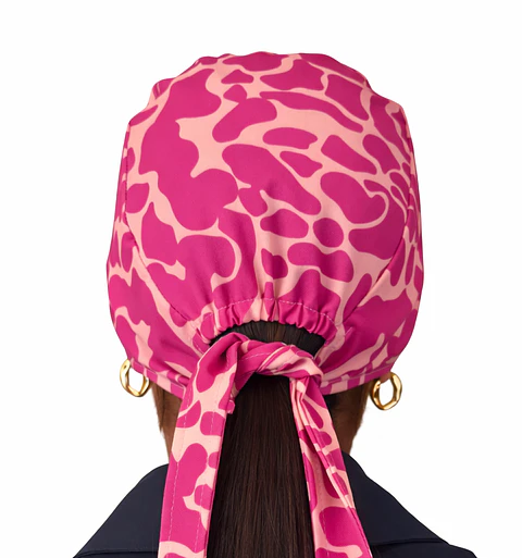 GORRO CAMUFLAJE ROSADO