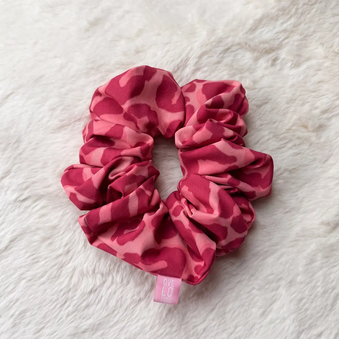 SCRUNCHIES  LEOPARDO FUCSIA  1