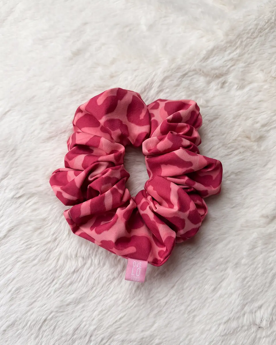 SCRUNCHIES  LEOPARDO FUCSIA  1