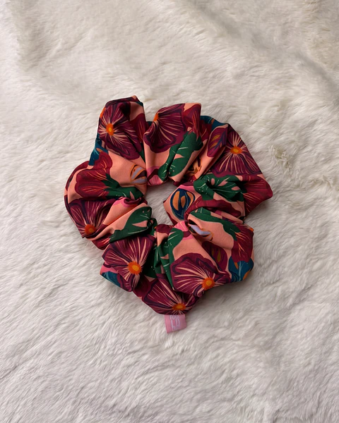 SCRUNCHIES  FLORES