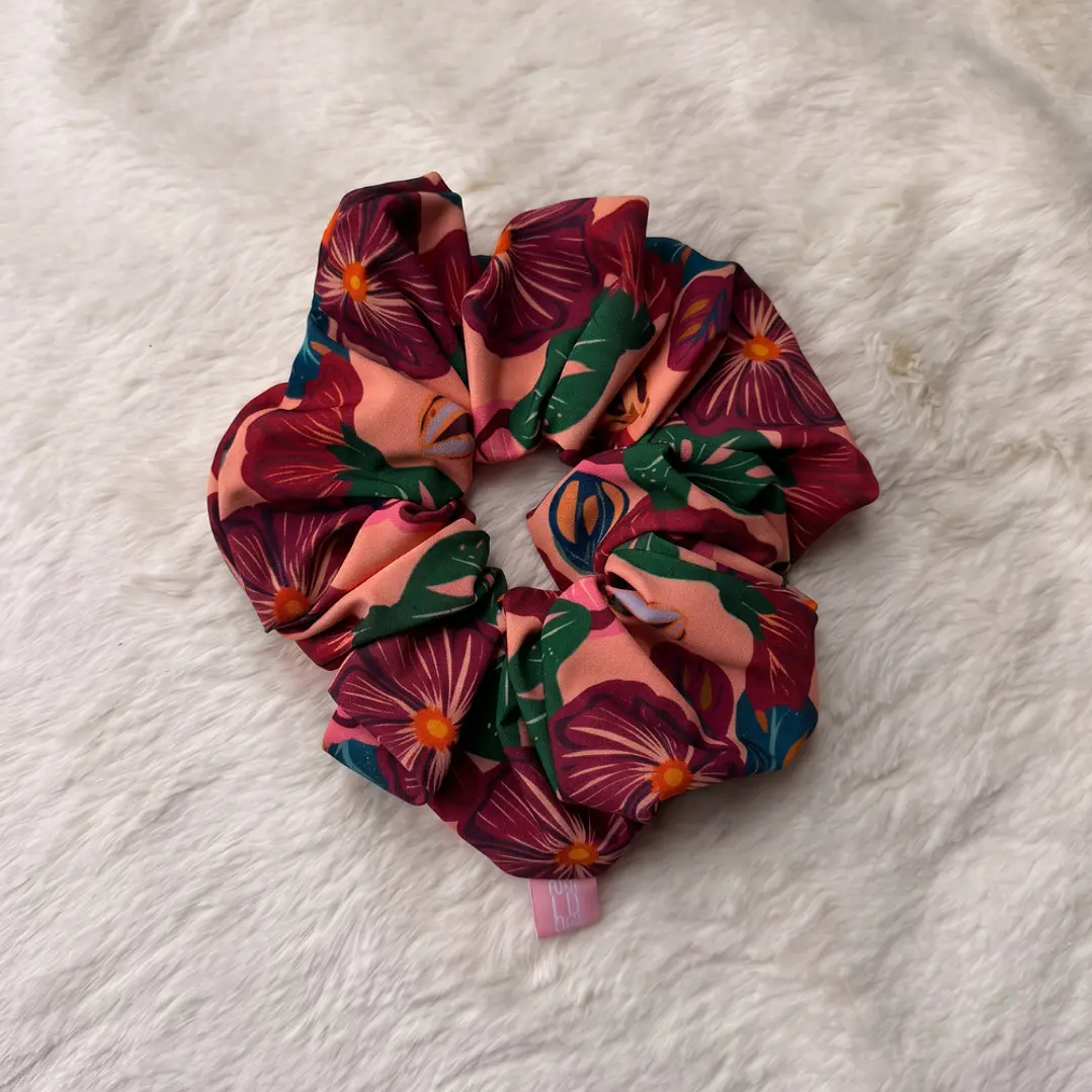 SCRUNCHIES  FLORES 1