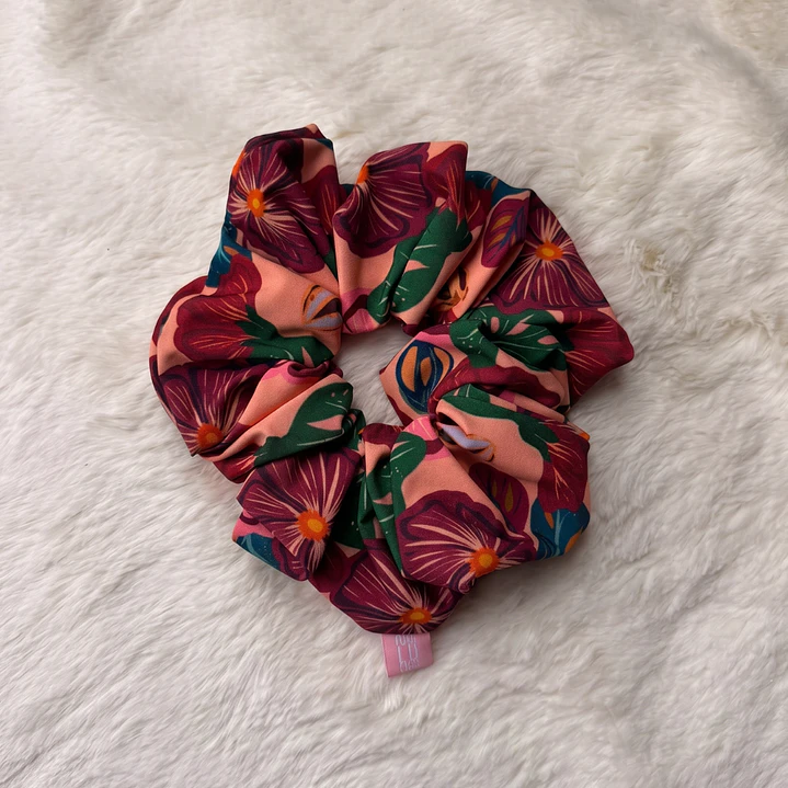 SCRUNCHIES  FLORES 1