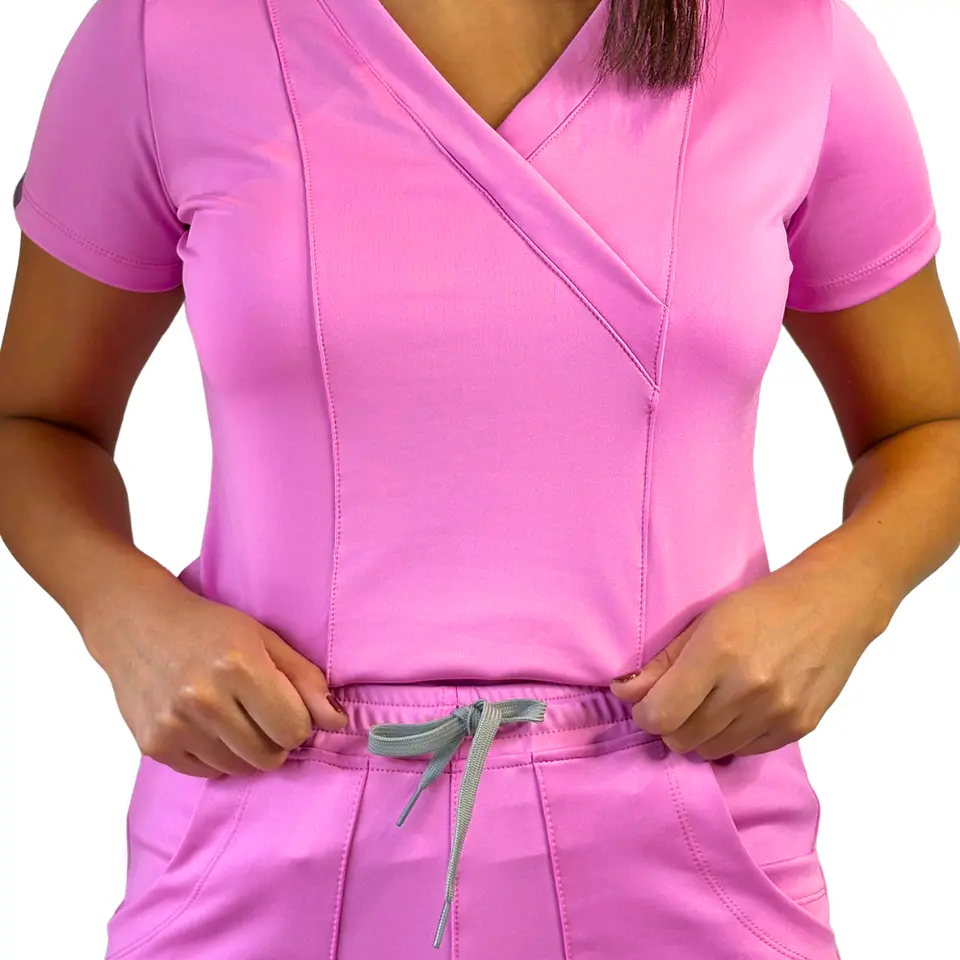 Top Sporty - Fit  - ROSADO 2
