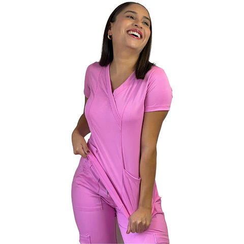 Top Sporty - Fit  - ROSADO