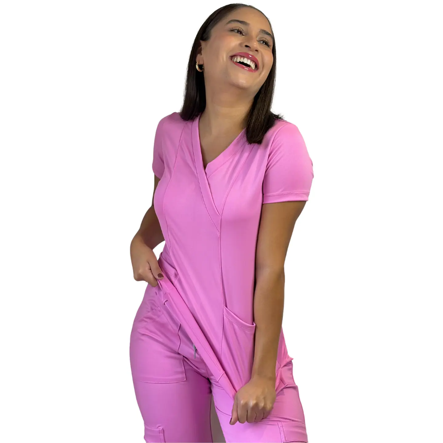 Top Sporty - Fit  - ROSADO 1