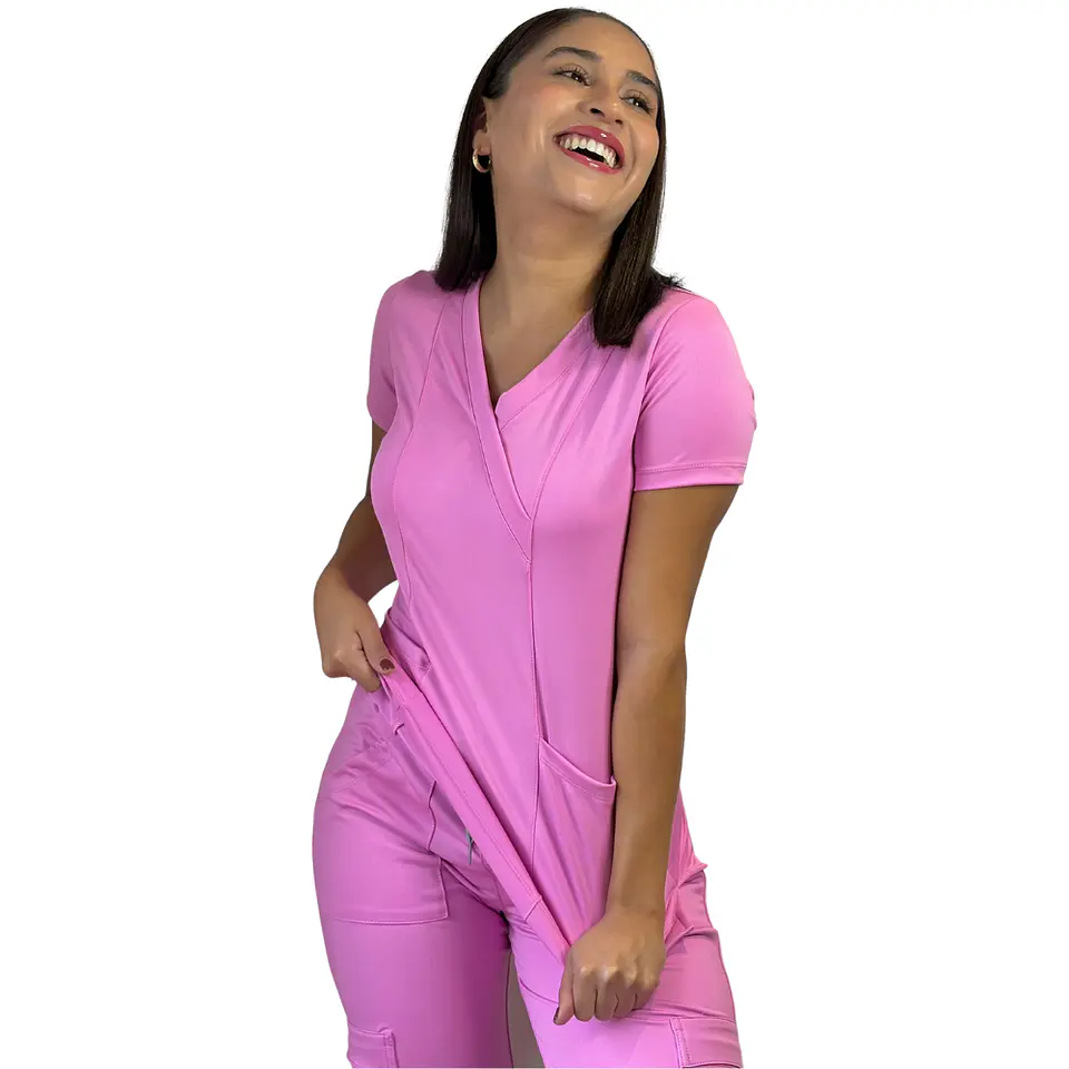 Top Sporty - Fit  - ROSADO 1
