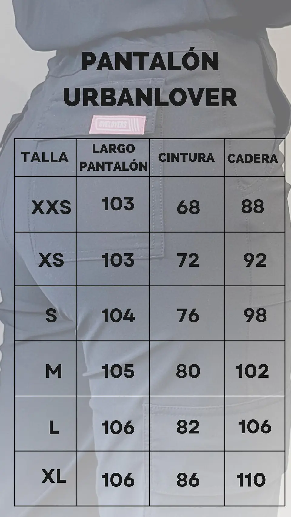 PANTALON URBANLOVER - AZUL MARINO 5