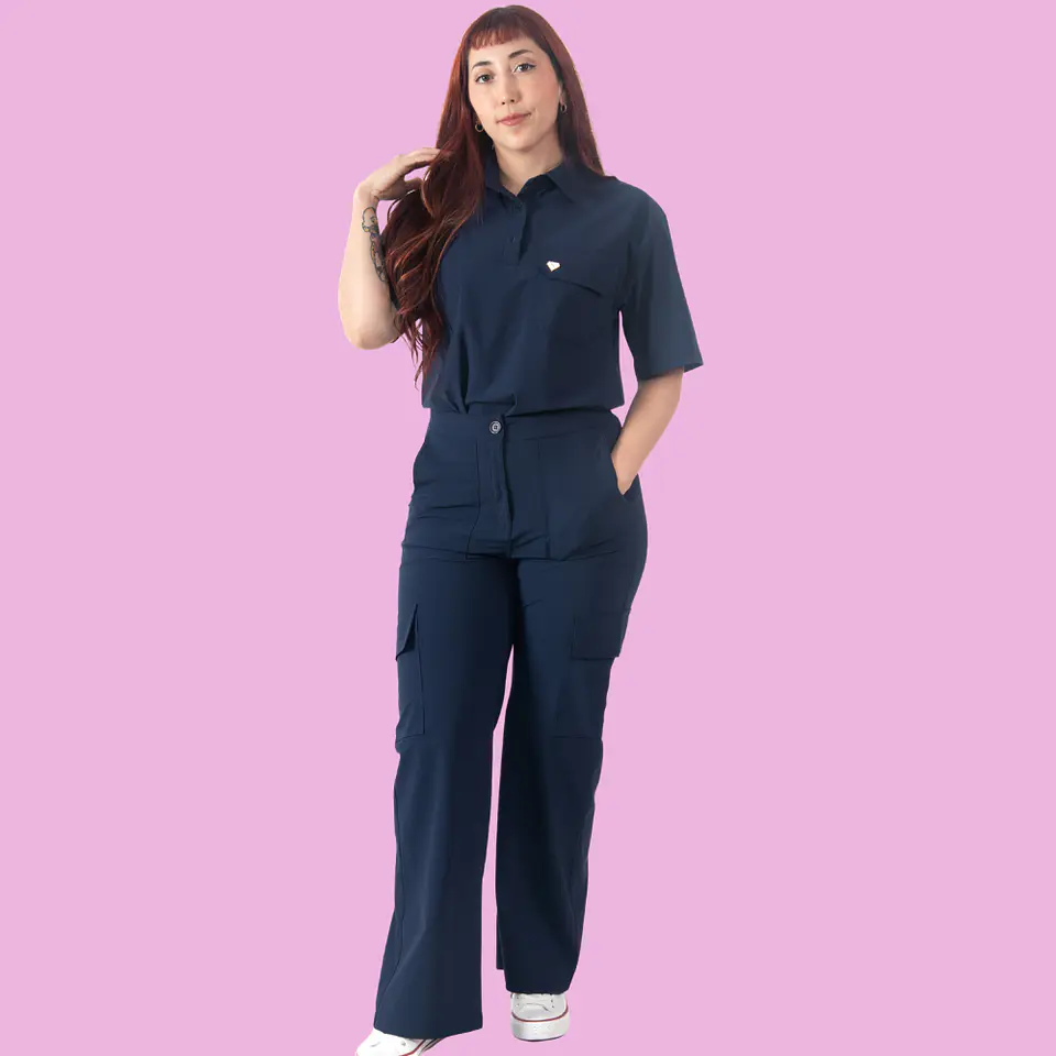 PANTALON URBANLOVER - AZUL MARINO 1