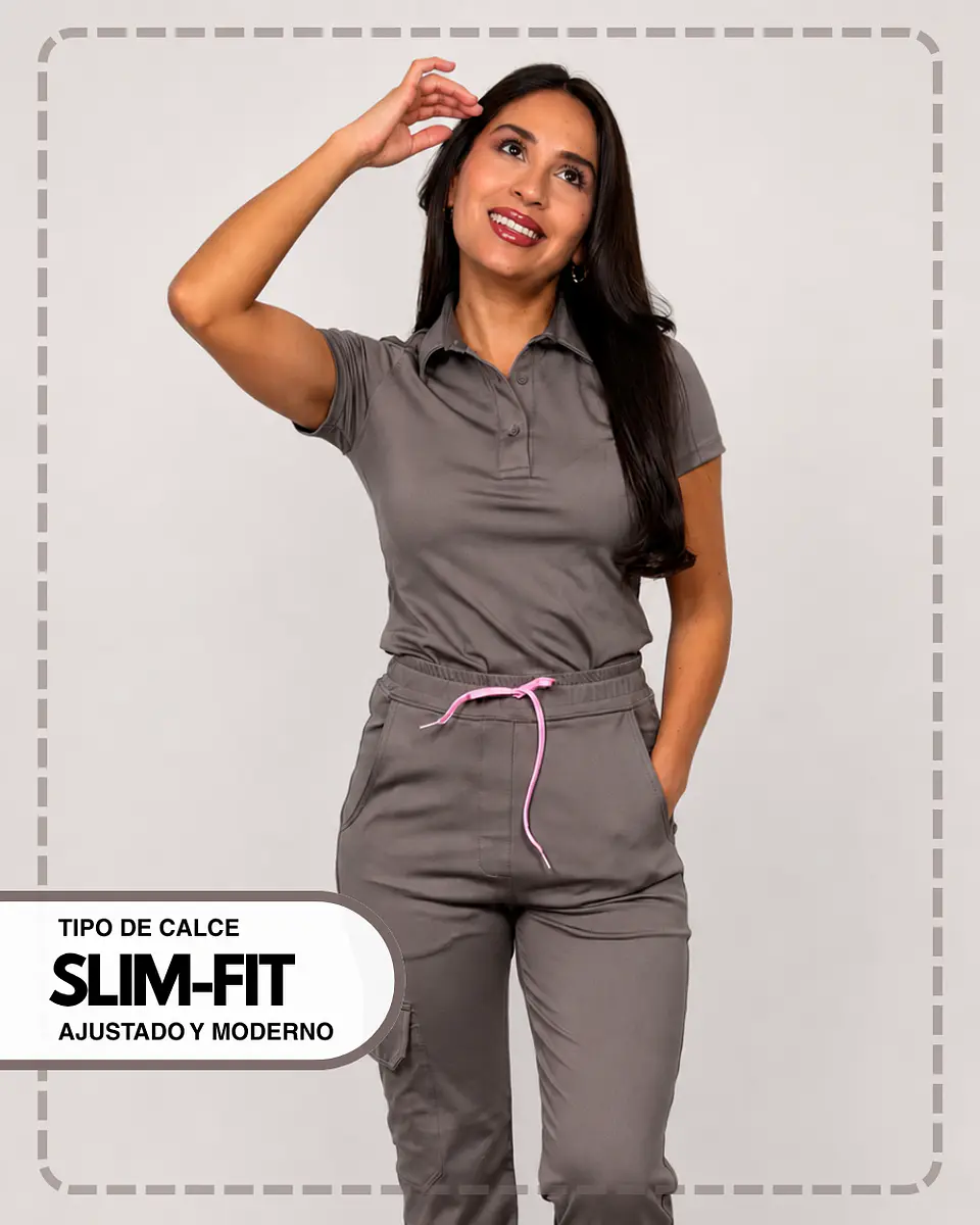 SAFARI - TAUPE GRAY  *DETALLE EN CUELLO  1