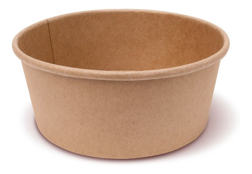 Envase Bowl Kraft 750 Cc (25 Unidades) 2