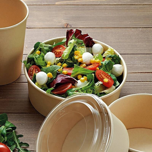 Envase Bowl Kraft 750 Cc (25 Unidades) 7