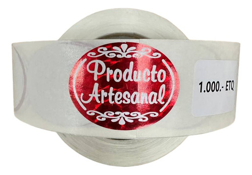 Etiquetas Autoadhesivas Producto Artesanal (1000 Unidades) 3