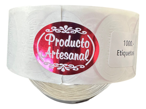 Etiquetas Autoadhesivas Producto Artesanal (1000 Unidades) 17