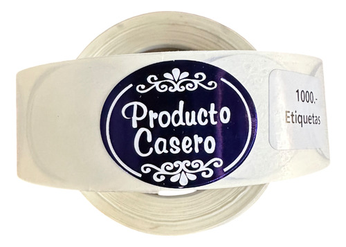 Etiquetas Autoadhesivas Producto Casero (1000 Unidades) 3