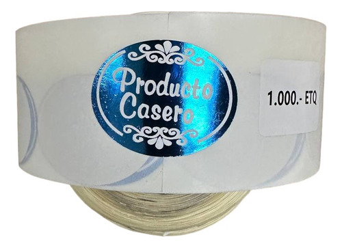 Etiquetas Autoadhesivas Producto Casero (1000 Unidades) 5