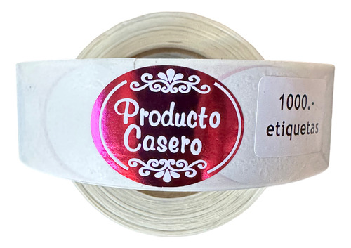 Etiquetas Autoadhesivas Producto Casero (1000 Unidades) 16
