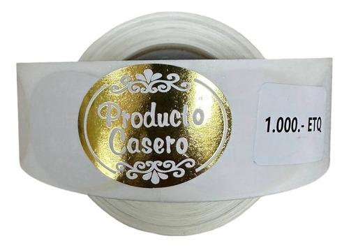 Etiquetas Autoadhesivas Producto Casero (1000 Unidades) 18