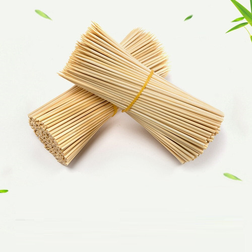 Brochetas / Palillos / Pincho De Madera 12cm  2