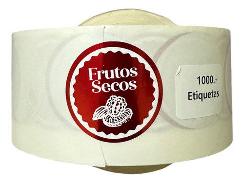 Etiquetas Autoadhesivas Frutos Secos (1000 Unidades) 4