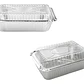 Bandeja / Envase De Aluminio C-10l C/tapa Domo (20 Unidades) - Miniatura 1