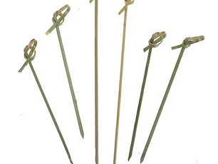 Brochetas / Palillos / Pincho De Bambú 9 Cm (45 Unidades)