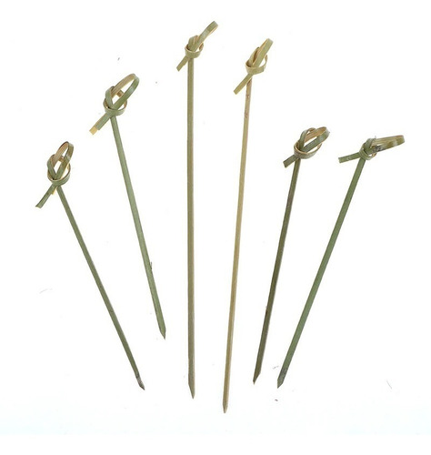 Brochetas / Palillos / Pincho De Bambú 15cm (45 Unidades) 4