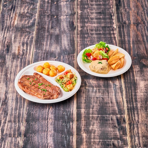 Plato Biodegradable 26 Cm (20 Unidades) 5