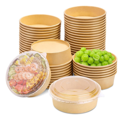 Bowl Kraft 480 Cc (25 Unidades) 1