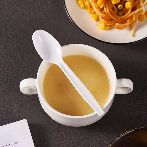 Cuchara Plástica Para Té 11 Cm (100 Unidades)  4