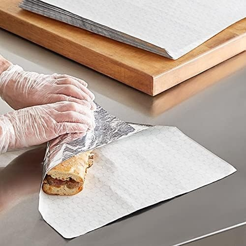 Papel Aluminio Antigrasa Para Hamburguesas 31x38 Cm (100 Unidades) 3