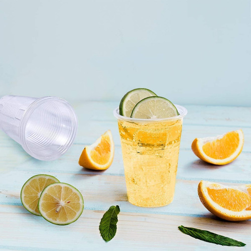 Vaso Plástico Desechable 12 Oz Sin Tapa (50 Unidades) 2