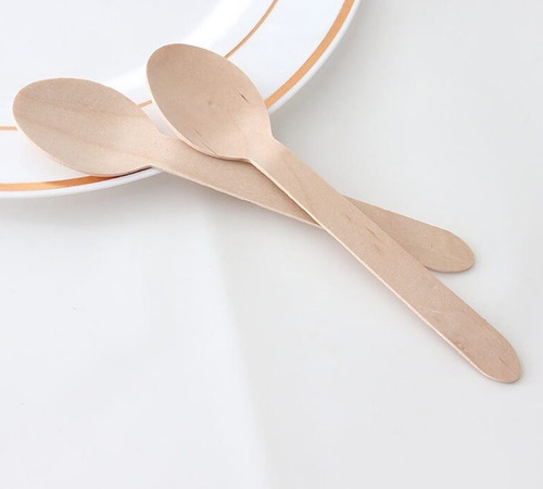 Cucharas De Madera (100 Unidades) 1