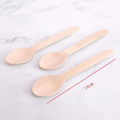 Cucharas De Madera (100 Unidades) 2