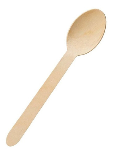 Cucharas De Madera (100 Unidades) 6