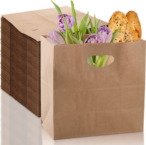 Bolsa Kraft Con Manilla 35x32x18 Cm (25 Unidades) 4