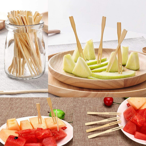 Pinchos Para Coctel De Madera (100 Unidades) 2
