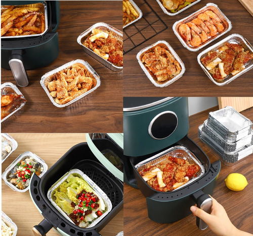 Bandeja / Envase De Aluminio C-30 C/tapa Domo (20 Unidades) 4
