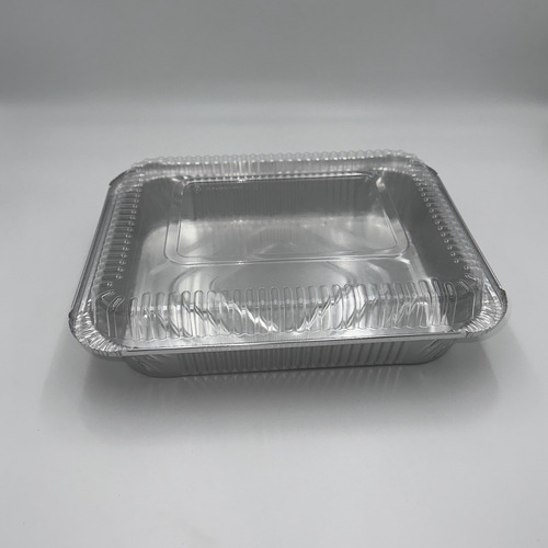 Bandeja / Envase De Aluminio C-50 C/tapa Domo (5 Unidades) 3
