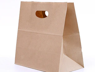 Bolsa Papel Kraft 28x28x15 Cm (50 Unidades) 