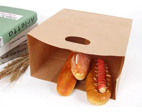 Bolsa Papel Kraft 28x28x15 Cm (50 Unidades)  5