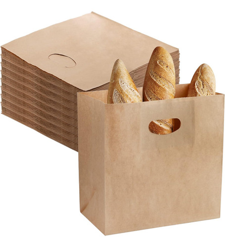 Bolsa Papel Kraft 28x28x15 Cm (50 Unidades)  6