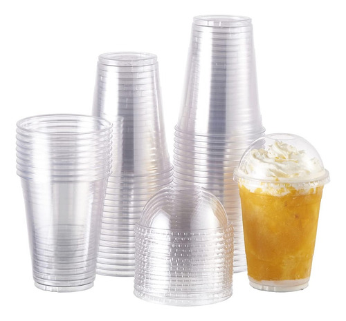 Vaso Con Tapa Domo 16 Oz (50 Unidades) 8