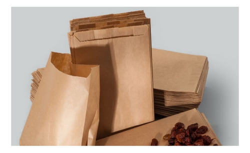Saco / Bolsa Papel Kraft 7 Kg 40gr (100 Unidades) 5