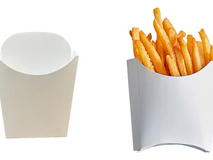 Estuche / Cajas Para Para Papas Fritas M (100 Unidades)