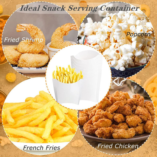 Estuche / Cajas Para Para Papas Fritas M (100 Unidades) 3