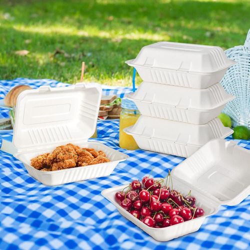 Envase Biodegradable / Porta Colación / Comidas (50 Uds) 5