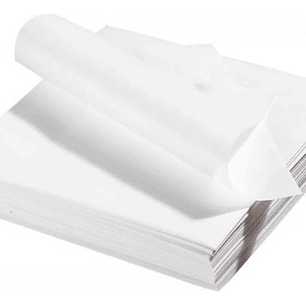 Papel Mantequilla 35g 50x39 Cm (150 Hojas)